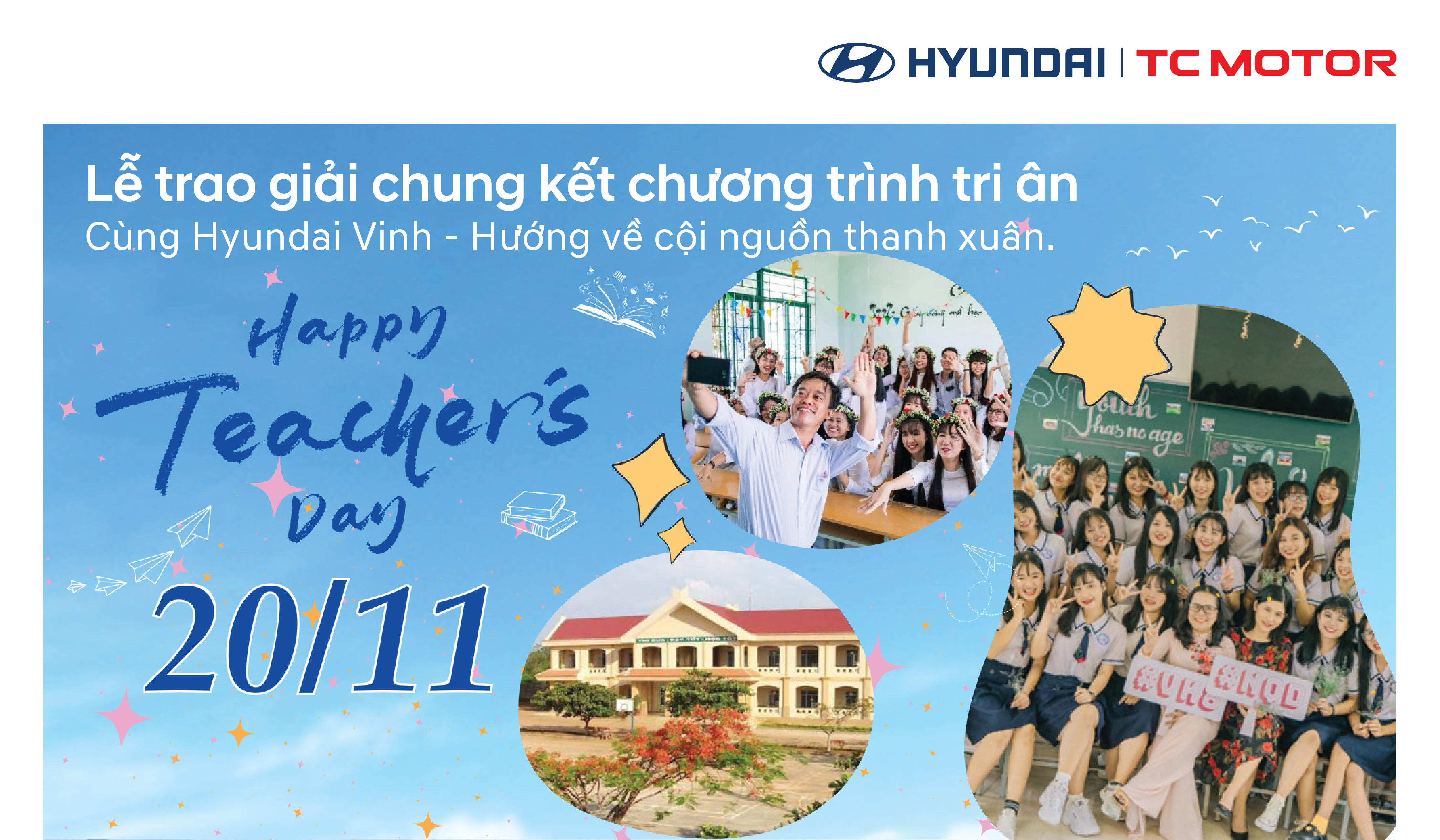 KHÉP LẠI CHƯƠNG TRÌNH TRI ÂN “CÙNG HYUNDAI VINH HƯỚNG VỀ CỘI NGUỒN THANH XUÂN” 